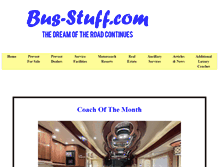 Tablet Screenshot of bus-stuff.com